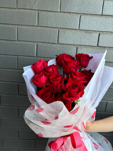 Valentines Day - Dozen Rose Bouquet - Pre-Order