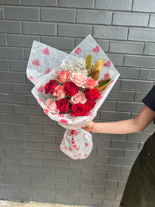 Valentines Day - Dozen Rose Bouquet - Pre-Order